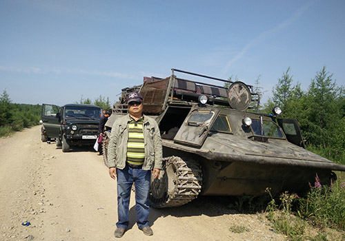 俄羅斯礦區考察